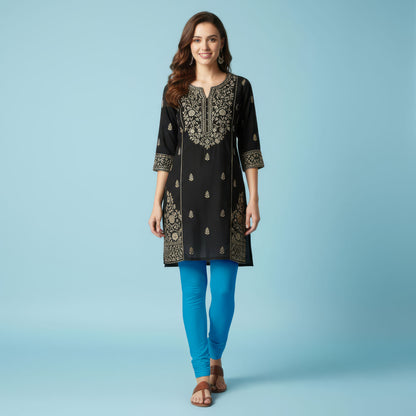 QT -  Churidar Leggings -Capri