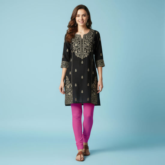 QT -  Churidar Leggings - Pink