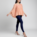 EMI -  Churidar Livaeco™ Viscose Leggings - Navy