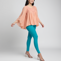 EMI -  Churidar Livaeco  Viscose Leggings -  Caribbean Sea