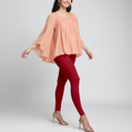 EMI -  Churidar Livaeco™ Viscose Leggings - Scarlet