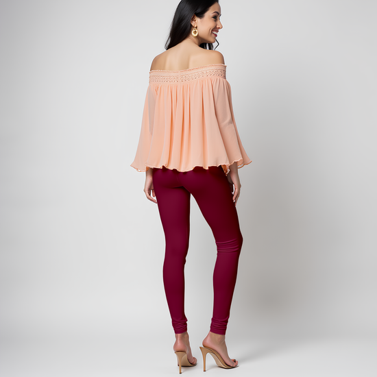 EMI -  Churidar Livaeco™ Viscose Leggings - French Wine
