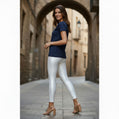 QT Ankle Shimmer Leggings - White