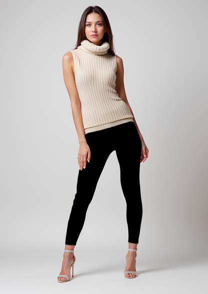 EMI - Ankle Length Livaeco™ Viscose Leggings - Black