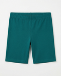 EMI Ultra-Soft Livaeco™ Viscose Shorts for Girls – Deep Peacock