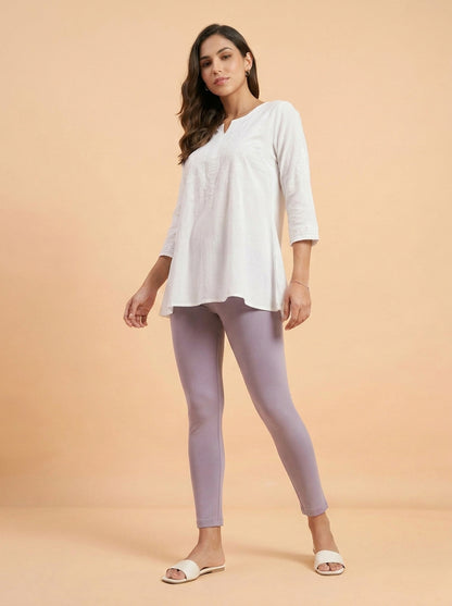 EMI - Ankle Length Livaeco™ Viscose Leggings - Lavender