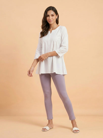 EMI - Ankle Length Livaeco™ Viscose Leggings - Lavender