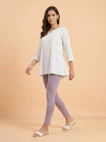 EMI - Ankle Length Livaeco™ Viscose Leggings - Lavender