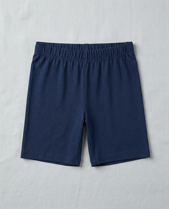 EMI Ultra-Soft Livaeco™ Viscose Shorts for Girls – Navy