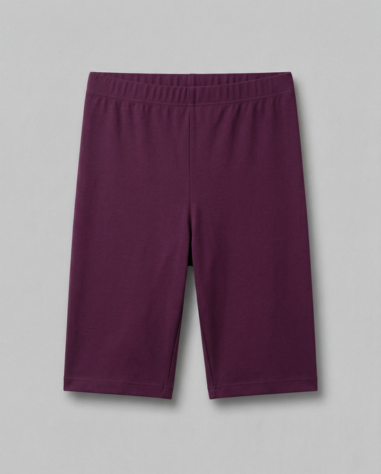 EMI Ultra-Soft Livaeco™ Viscose Shorts for Girls– Plum