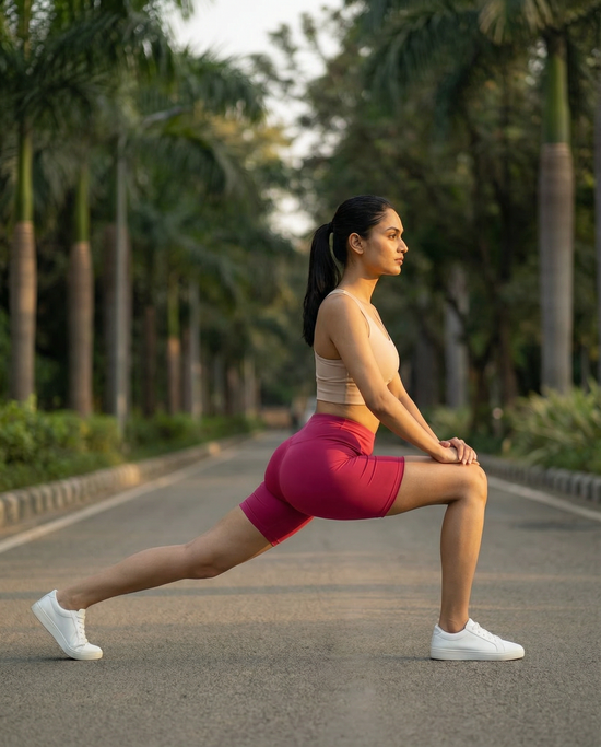 EMI -  High-Rise Livaeco™ Viscose Comfort Shorts – Fuchsia