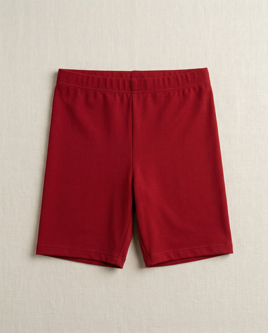 EMI Ultra-Soft Livaeco™ Viscose Shorts for Girls– Scarlet